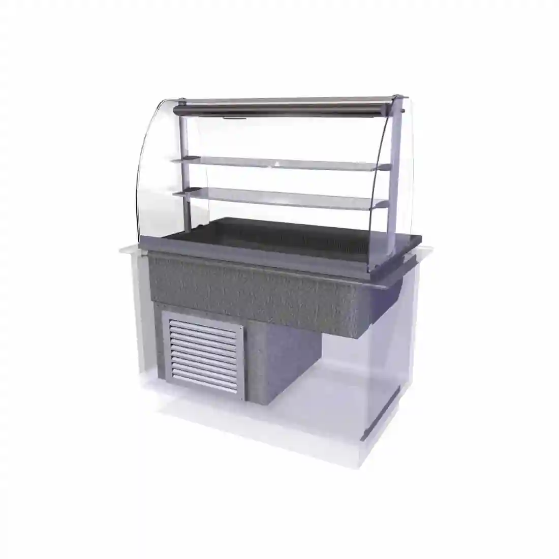 Designline Drop In Cold Multi Level Deli Assisted Service 1525mm