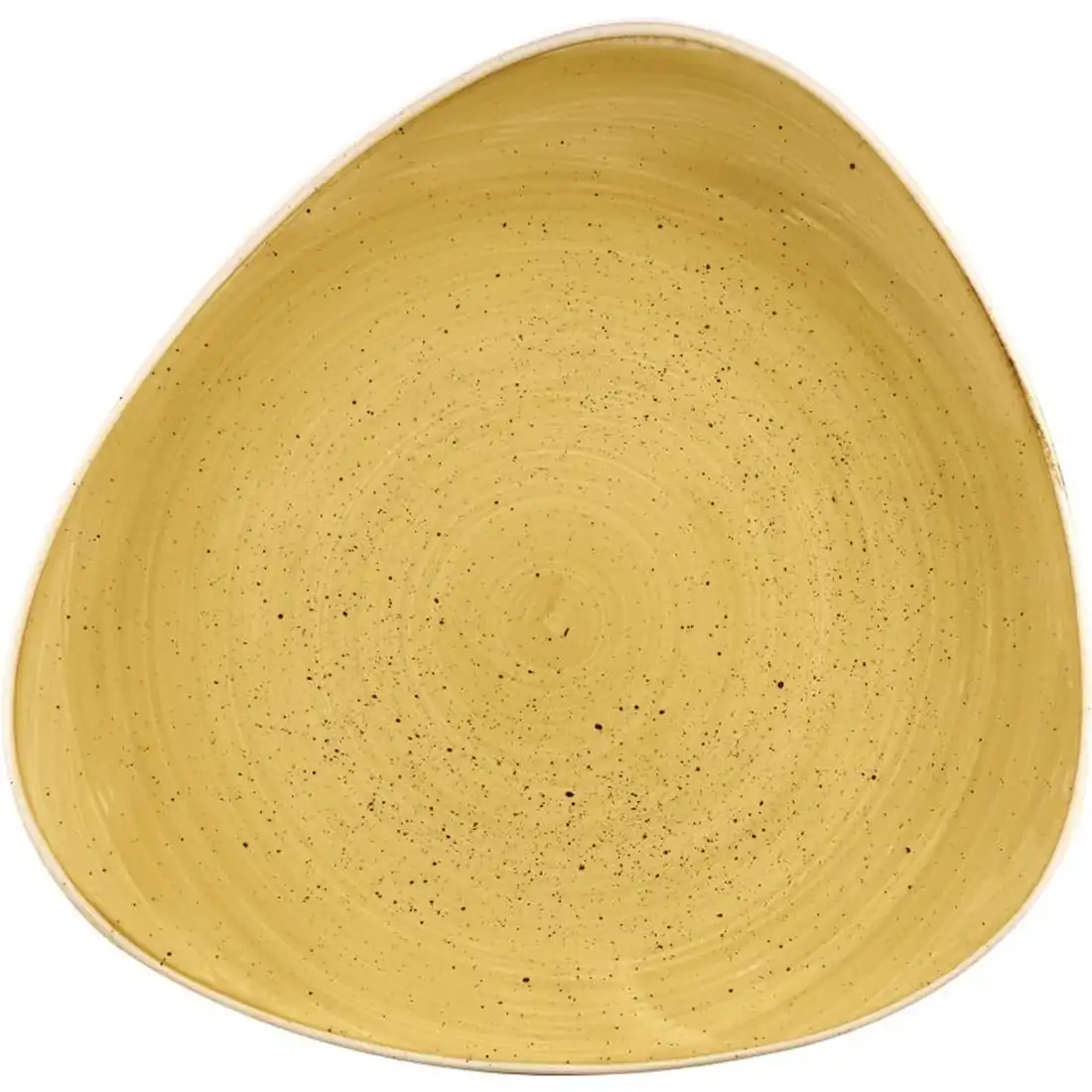 Churchill Stonecast Triangular Plate Mustard 265mm