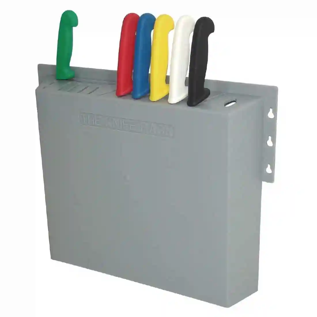 Hygiplas Plastic Knife Wall Rack 14 Slots