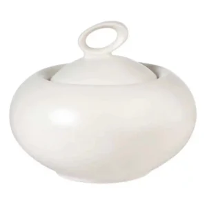 Churchill Alchemy Sequel White Sugar Bowl With Lid 200ml 7oz