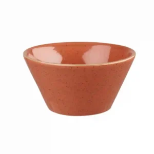 Churchill Stonecast X Squared Sauce Dish Spiced Orange 3oz