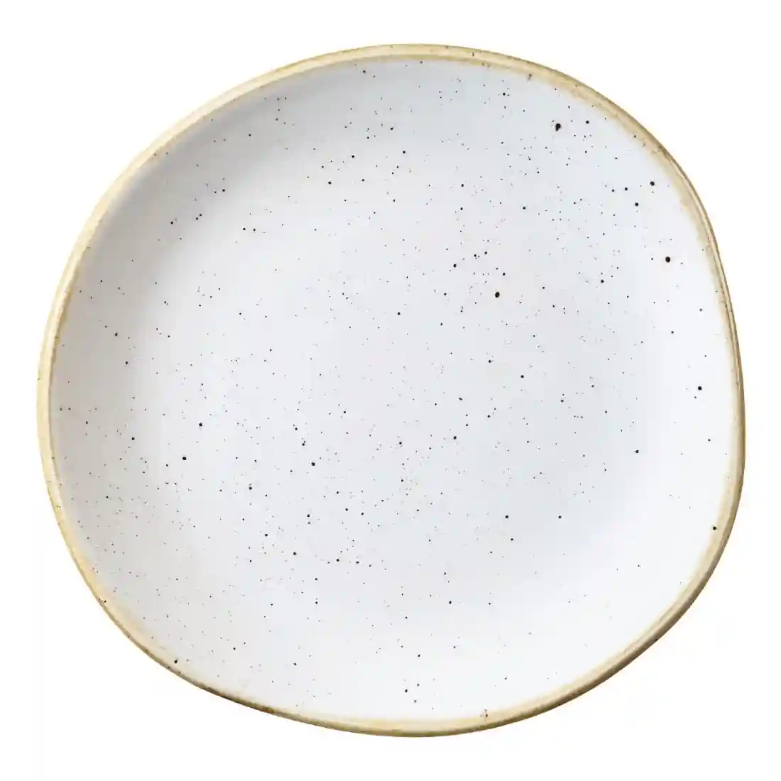 Churchill Stonecast Round Plate Barley White 186mm