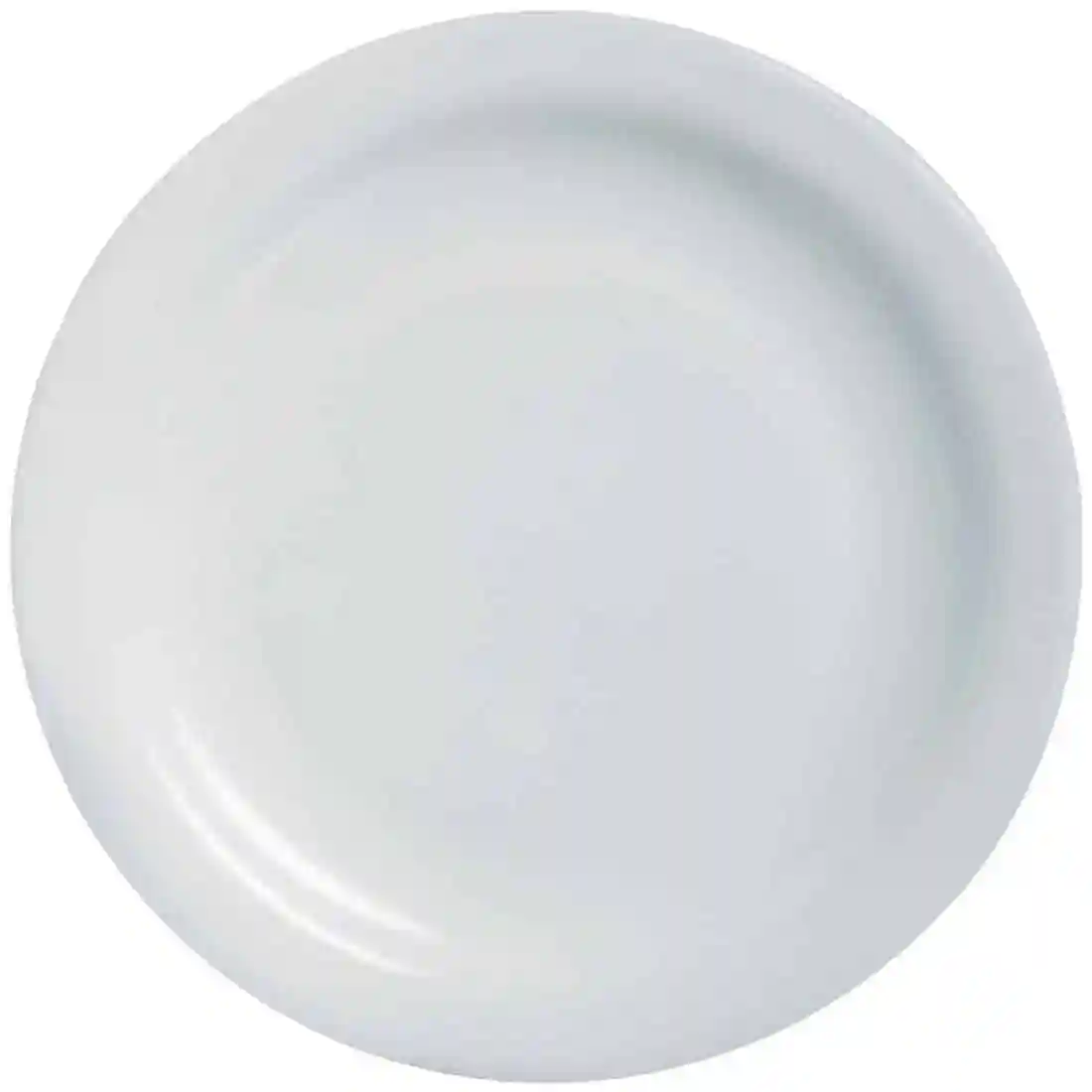 Arcoroc Opal Hoteliere Narrow Rim Plates 236mm