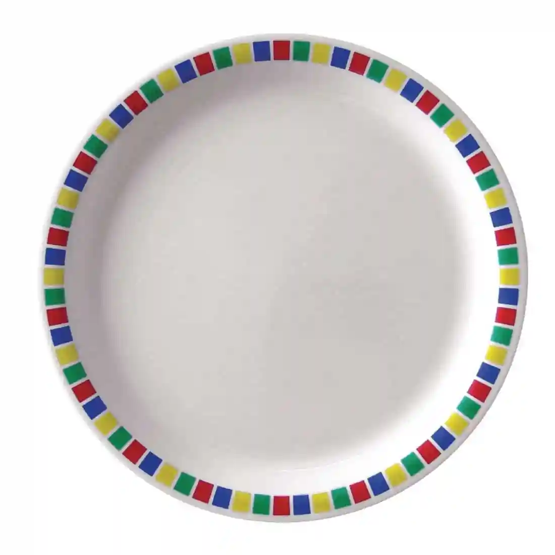 Kristallon Fairground Melamine Dinner Plates 230mm