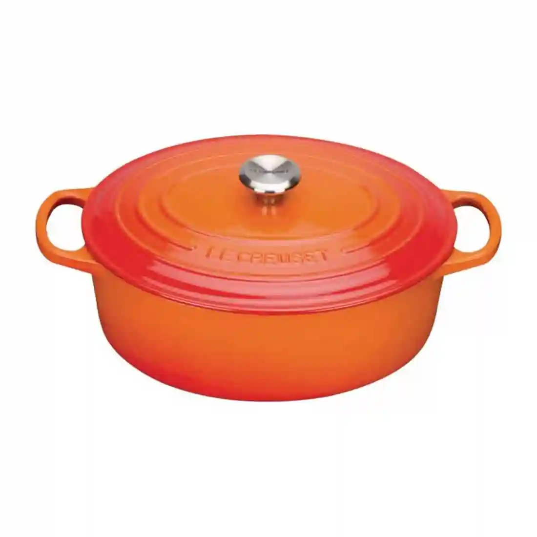 Le Creuset Cast Iron Oval Casserole 29cm 4.7L Volcanic
