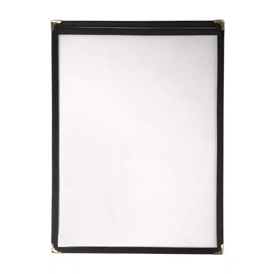 Olympia American Style Menu Cover Black A4