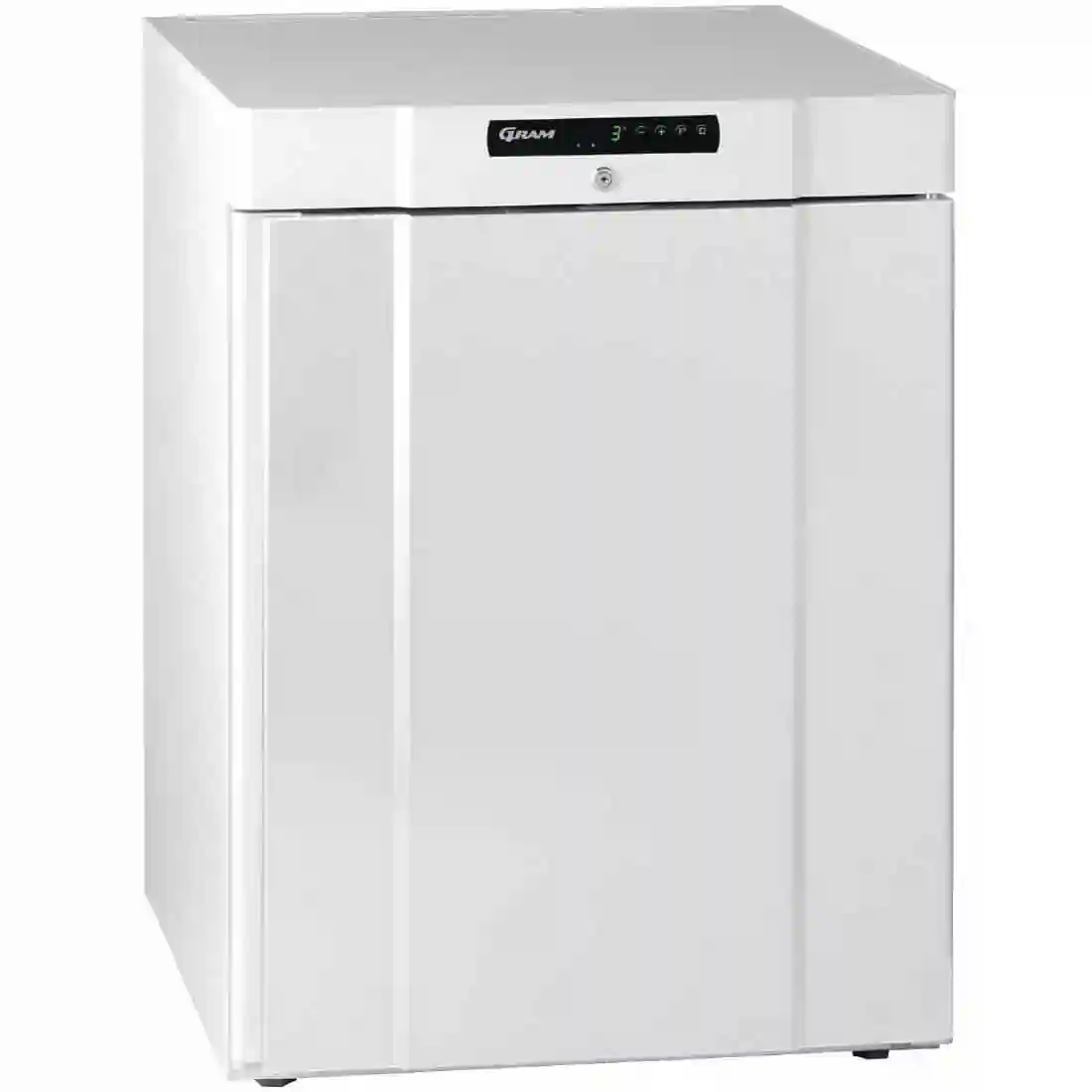 Gram Compact 1 Door 125Ltr Undercounter Freezer F210 LG 3W