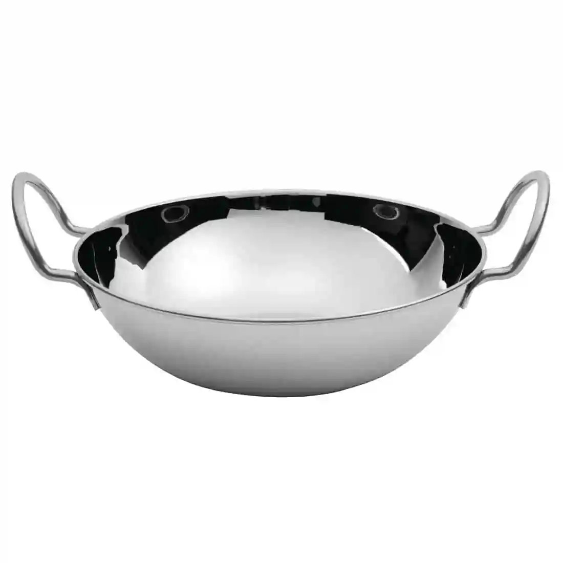 Flat Bottomed Small Balti Serving Dish