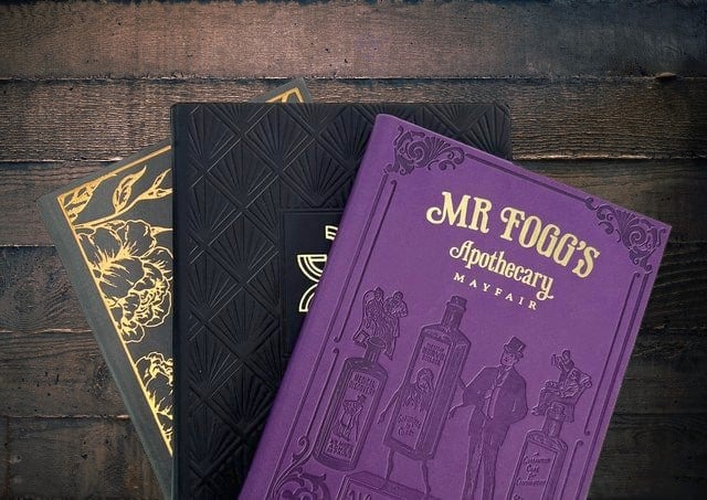 Fabric menu covers