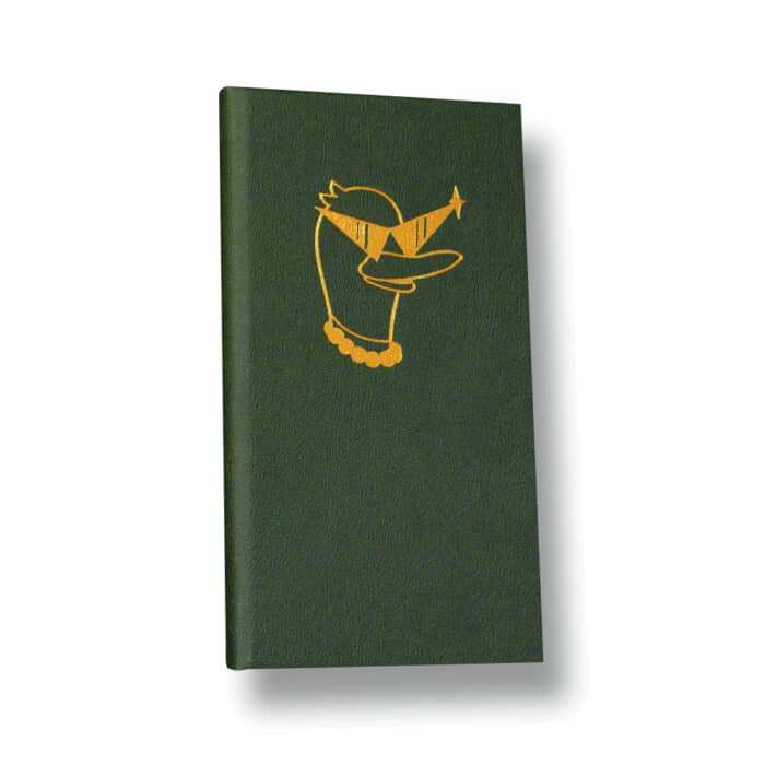 Fine Grain Faux Leather Menu Cover