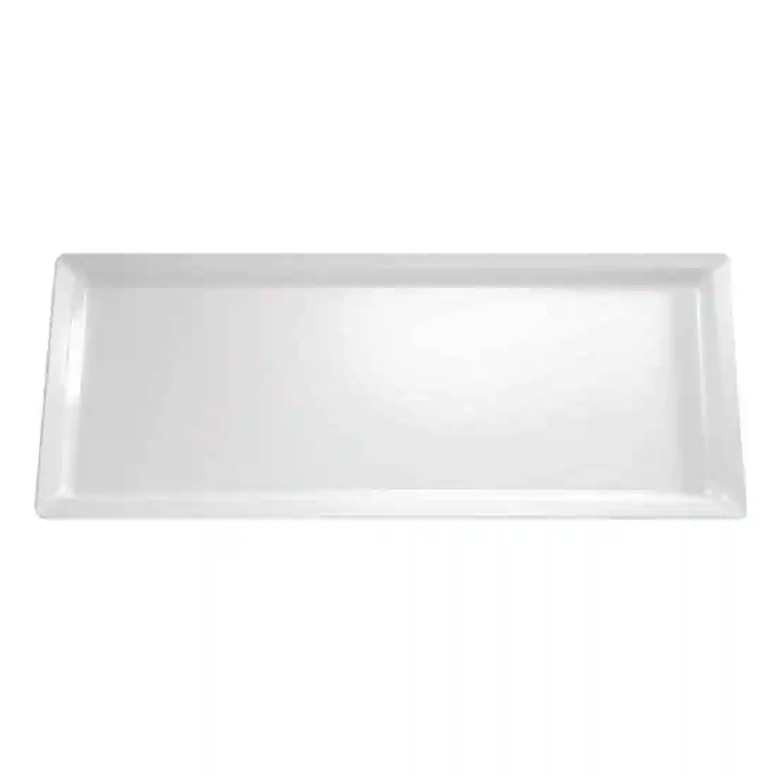APS Pure White Rectangular Melamine Tray