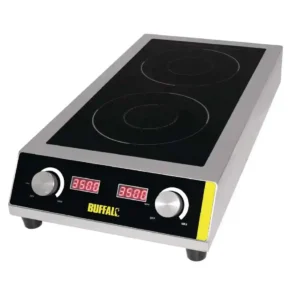 Buffalo Heavy Duty Double Induction Hob