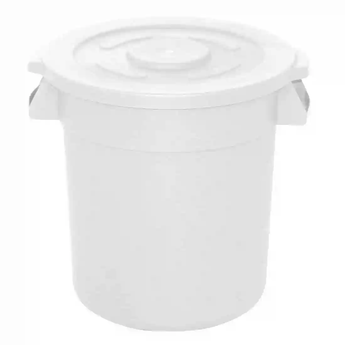 Vogue White Round Container Bin 76Ltr
