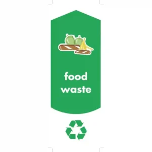 Rubbermaid Food Waste Stickers