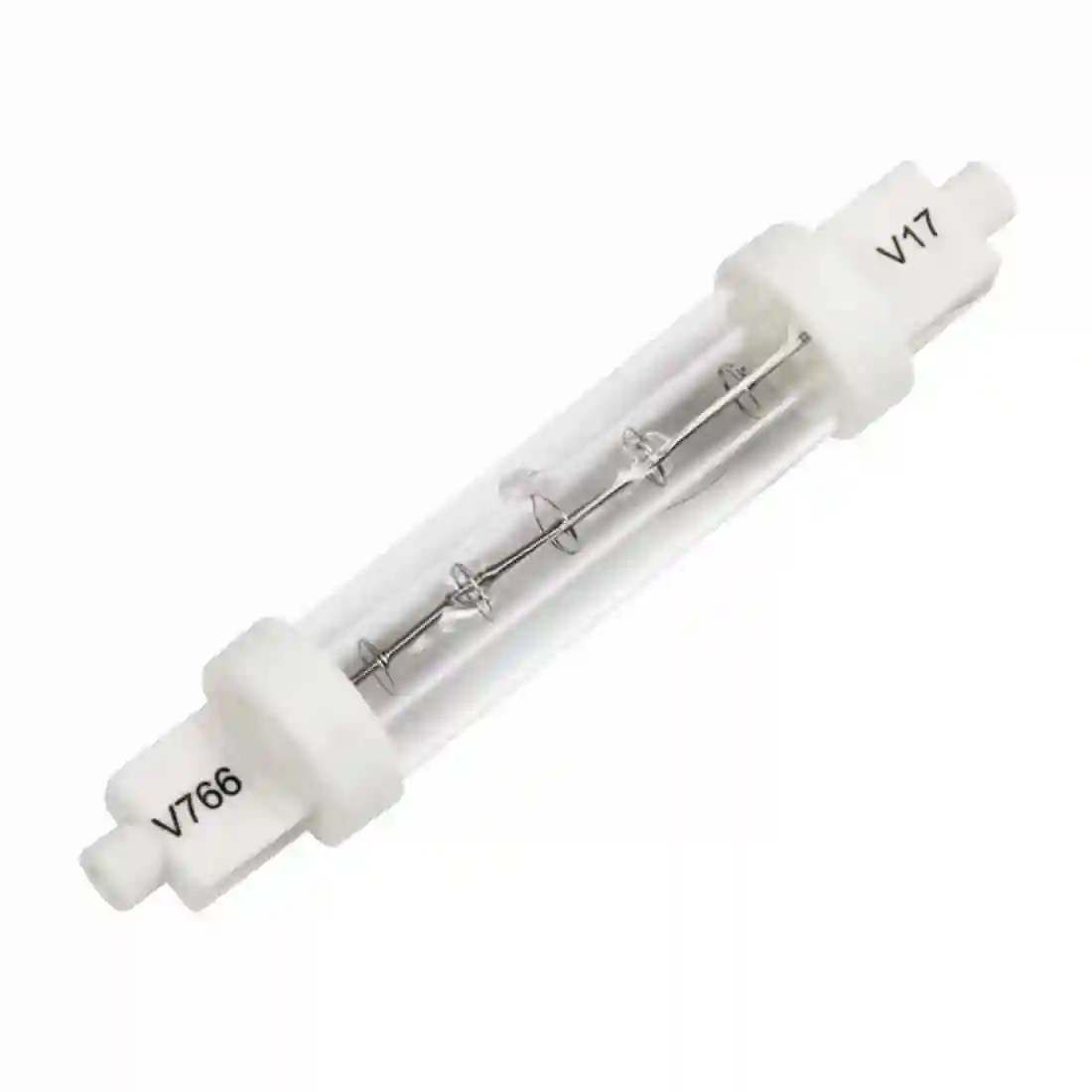 Jacketed Infrared Quartz Bulb 118mm 200W