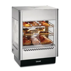 Lincat Seal Heated Double Door Merchandiser with Static Rack UMS50D