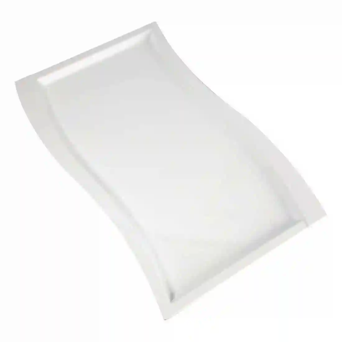 APS Wave Melamine Platter White GN 1/1