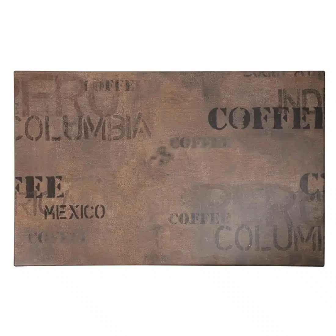 Werzalit Rectangular Table Top Coffee Sack 1100mm