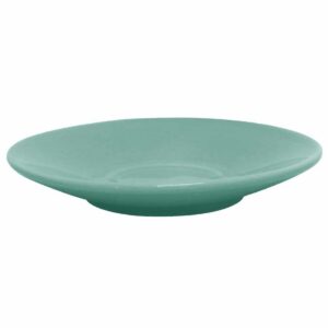 Olympia Cafe Espresso Saucers Aqua 116.5mm