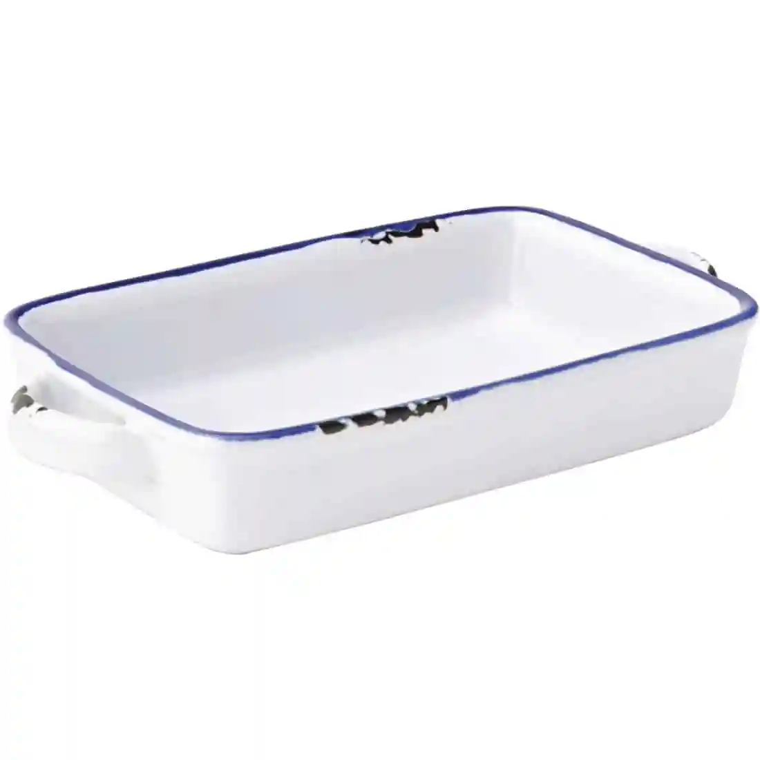 Utopia Avebury Blue Small Rectangular Dish 175mm