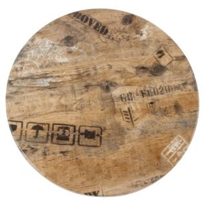 Werzalit Pre-drilled Round Table Top  Ex Works 800mm