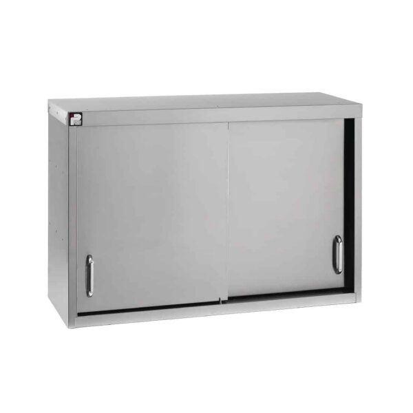 Parry Stainless Steel Sliding Door Wall Cupboard 1500mm