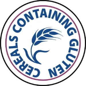 Vogue Food Allergen Label Gluten