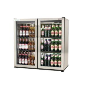 Autonumis EcoChill Double Hinged Door Maxi Back Bar Cooler
