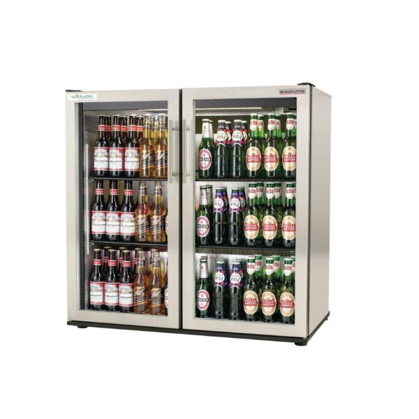Autonumis EcoChill Double Hinged Door Maxi Back Bar Cooler