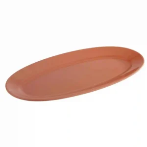 APS Tierra Terracotta Effect Oval Platter 400mm