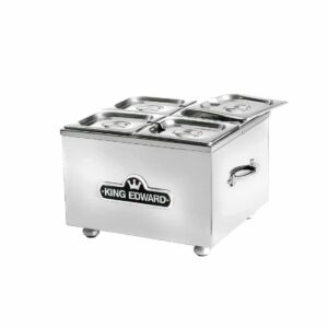 King Edward Small Bain Marie Stainless Steel BM1V/SS