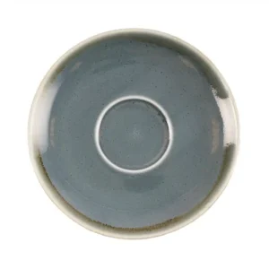 Olympia Kiln Cappuccino Saucer Ocean 140mm