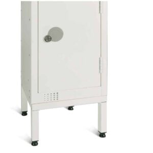 Elite White Locker Stand for One 450mm Locker