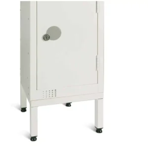 Elite White Locker Stand for One 450mm Locker