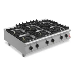Falcon F900 Six Burner Countertop Boiling Hob Natural Gas G90126A