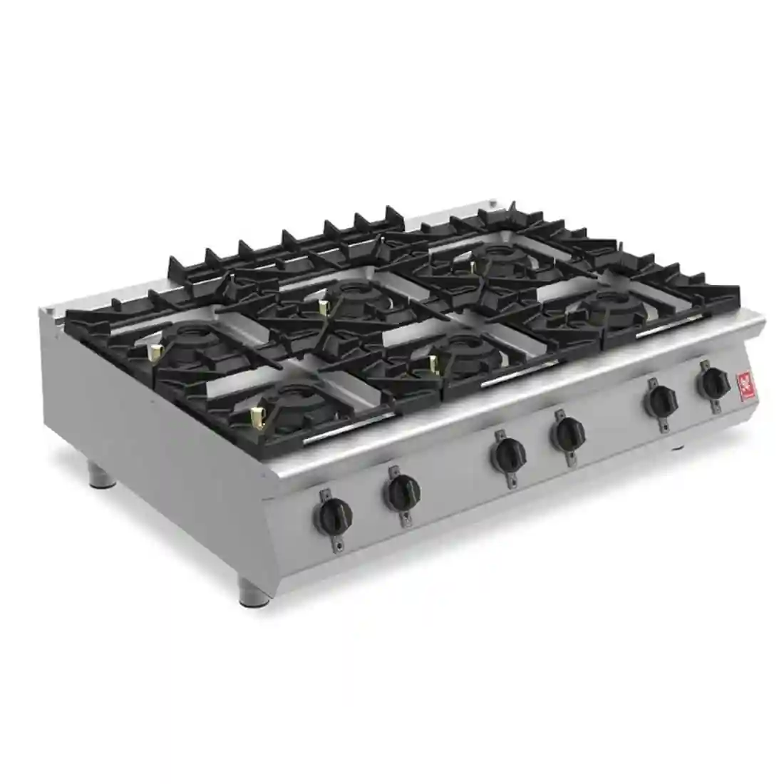 Falcon F900 Six Burner Countertop Boiling Hob Natural Gas G90126A