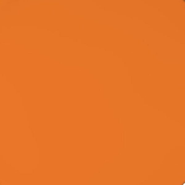 Werzalit Pre-drilled Square Table Top  Orange 800mm