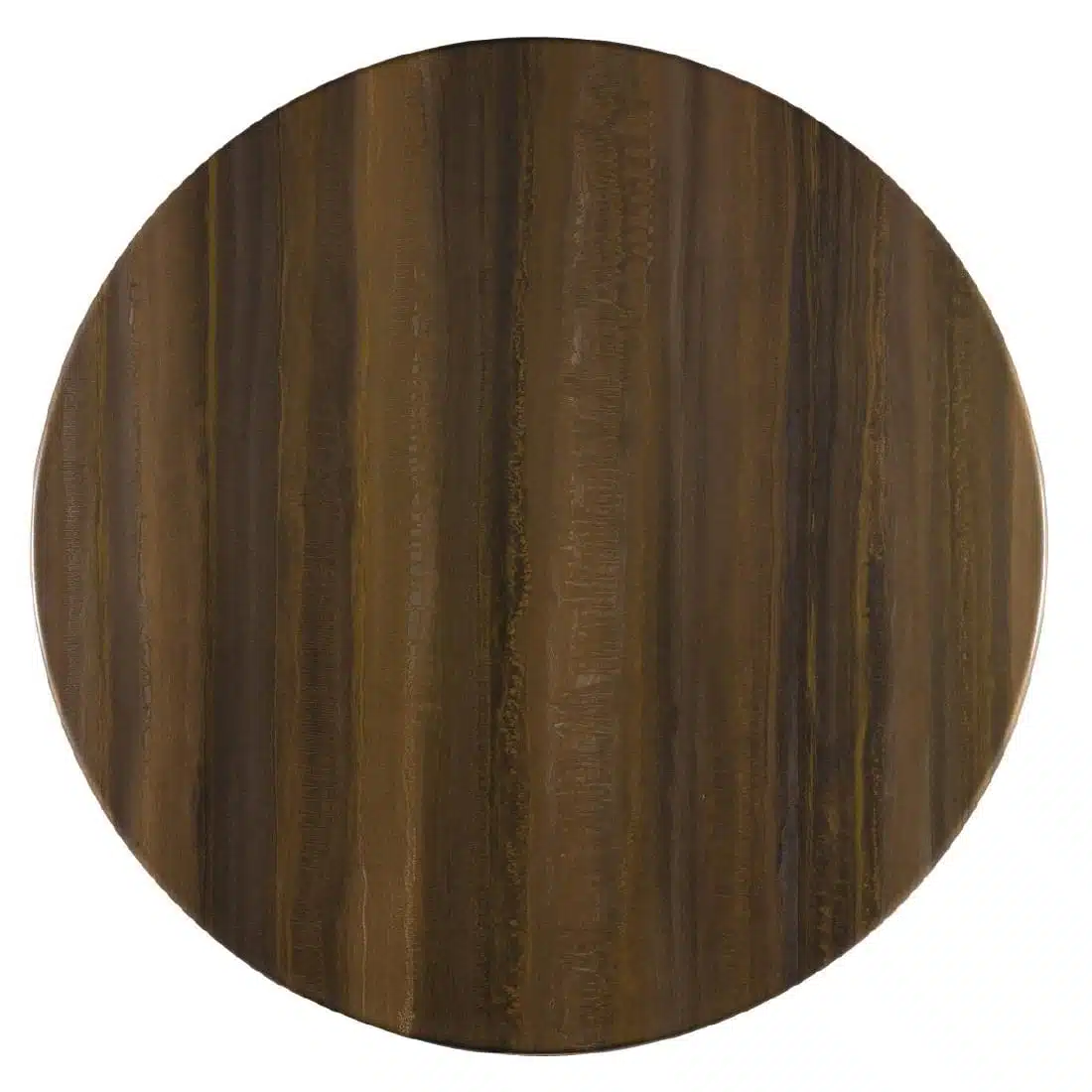 Werzalit Pre-drilled Round Table Top Tempera Gold 700mm