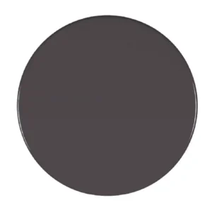 Werzalit Pre-drilled Round Table Top  Dark Grey 700mm