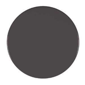 Werzalit Pre-drilled Round Table Top  Dark Grey 800mm