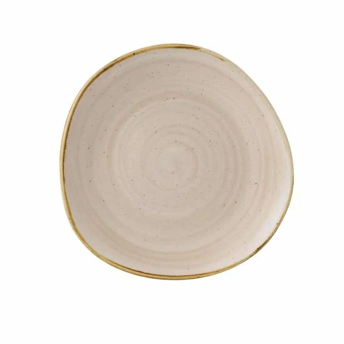 Churchill Stonecast Round Plate Nutmeg Cream 288mm