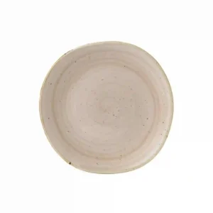 Churchill  Stonecast Round Plate Nutmeg Cream 264mm