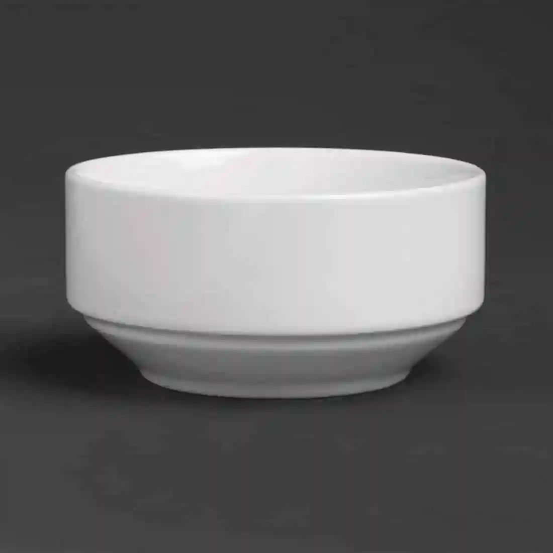 Royal Porcelain Classic White Stackable Soup Bowl 110mm