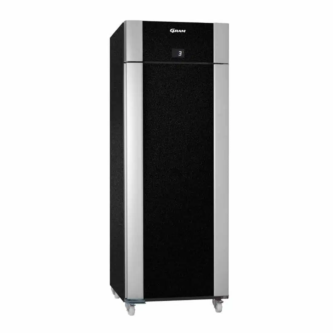 Gram Eco Twin 1 Door 601Ltr Freezer BlackF 82 BCG C1 4N