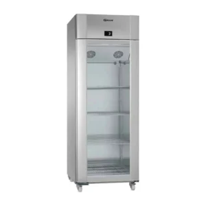 Gram Eco Twin 1 Glass Door 614Ltr Fridge Stainless Steel KG 82 CCG C1 4N