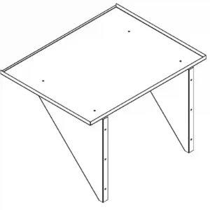 Wall Shelf for Lincat Salamander Grill - Ref GR3/WS