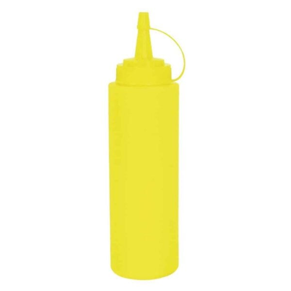 Vogue Yellow Squeeze Sauce Bottle 12oz