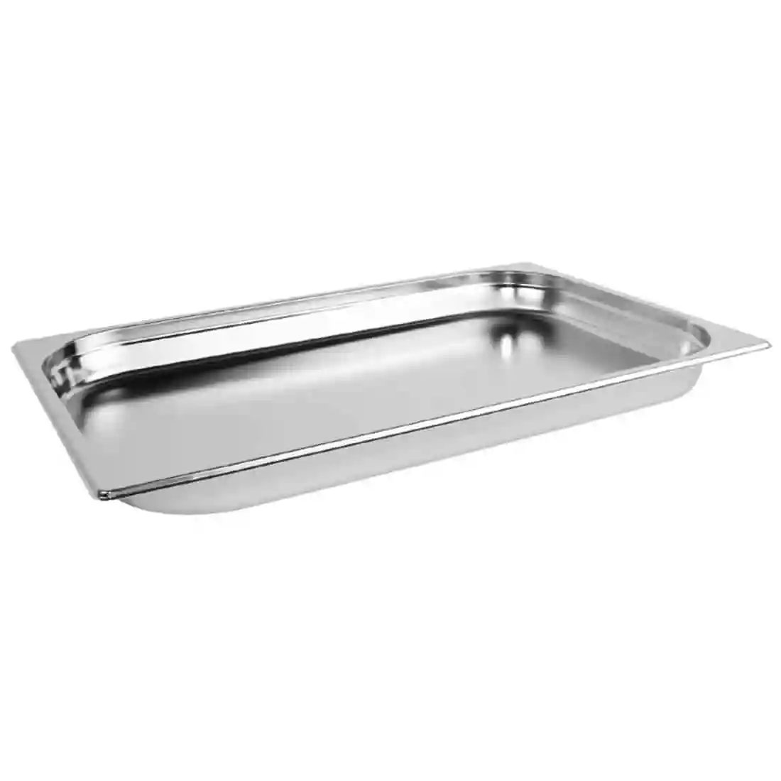 Vogue Stainless Steel 1/1 Gastronorm Pan 40mm