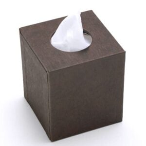 Material Covered Tissue Boxes