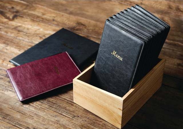 Next day menu covers